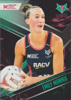 2019 Tap 'N' Play Suncorp Super Netball #37 Emily Mannix Front